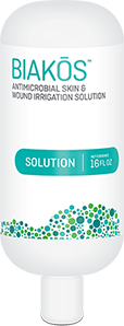 BiakōS™ Antimicrobial Skin & Wound Irrigation Solution BiakōS™ Antimicrobial Skin & Wound Irrigation Solution